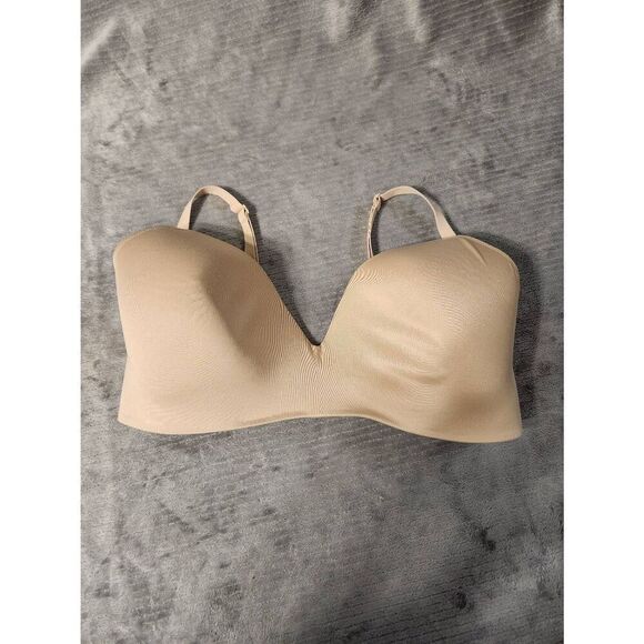 Maidenform Self Expressions Women's Wireless T-shirt Bra SE0583 Beige 38D - Picture 1 of 3